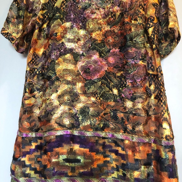 Desigual Shimmering Dress EU 42 Delicate! Stunning! - Picture 12 of 15